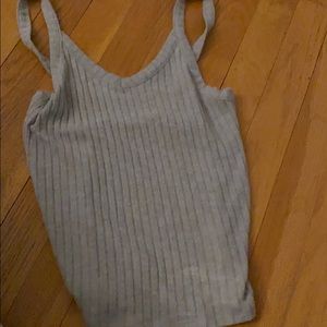 Grey Bodycon Tank Top